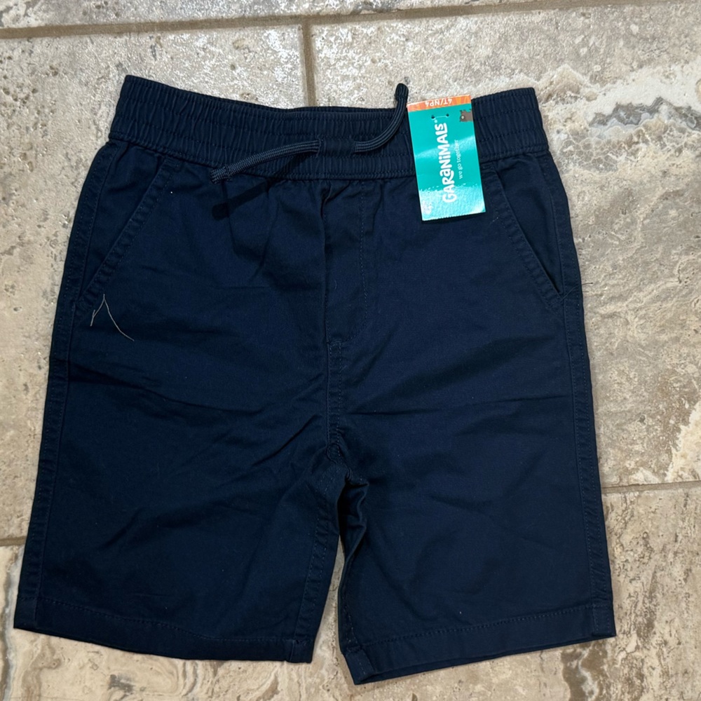 NWT size 4T Navy Blue Drawstring Shorts